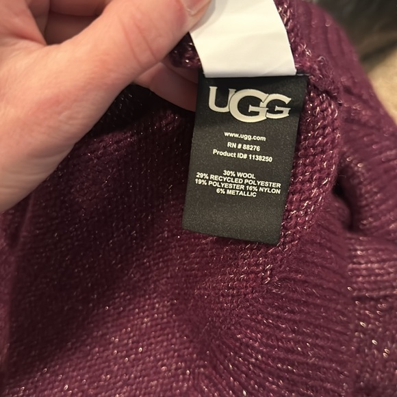 UGG Lylah Roll-neck Sweater Metallic - Picture 4 of 8